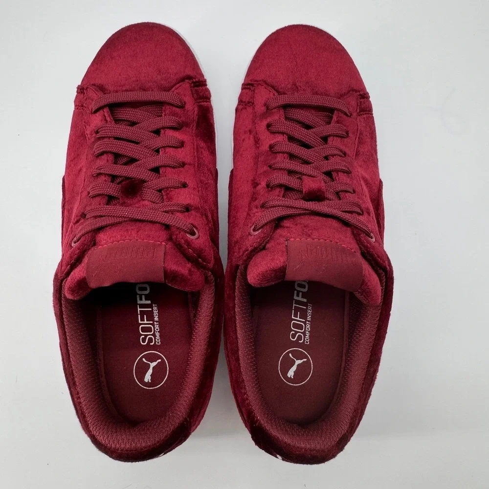Puma Vikky Faux Suede Platform Velvet‎ Softfoam Sneakers 8 Streetwear Mob Money